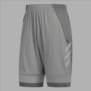Adidas Men's Gray Athletic Shorts